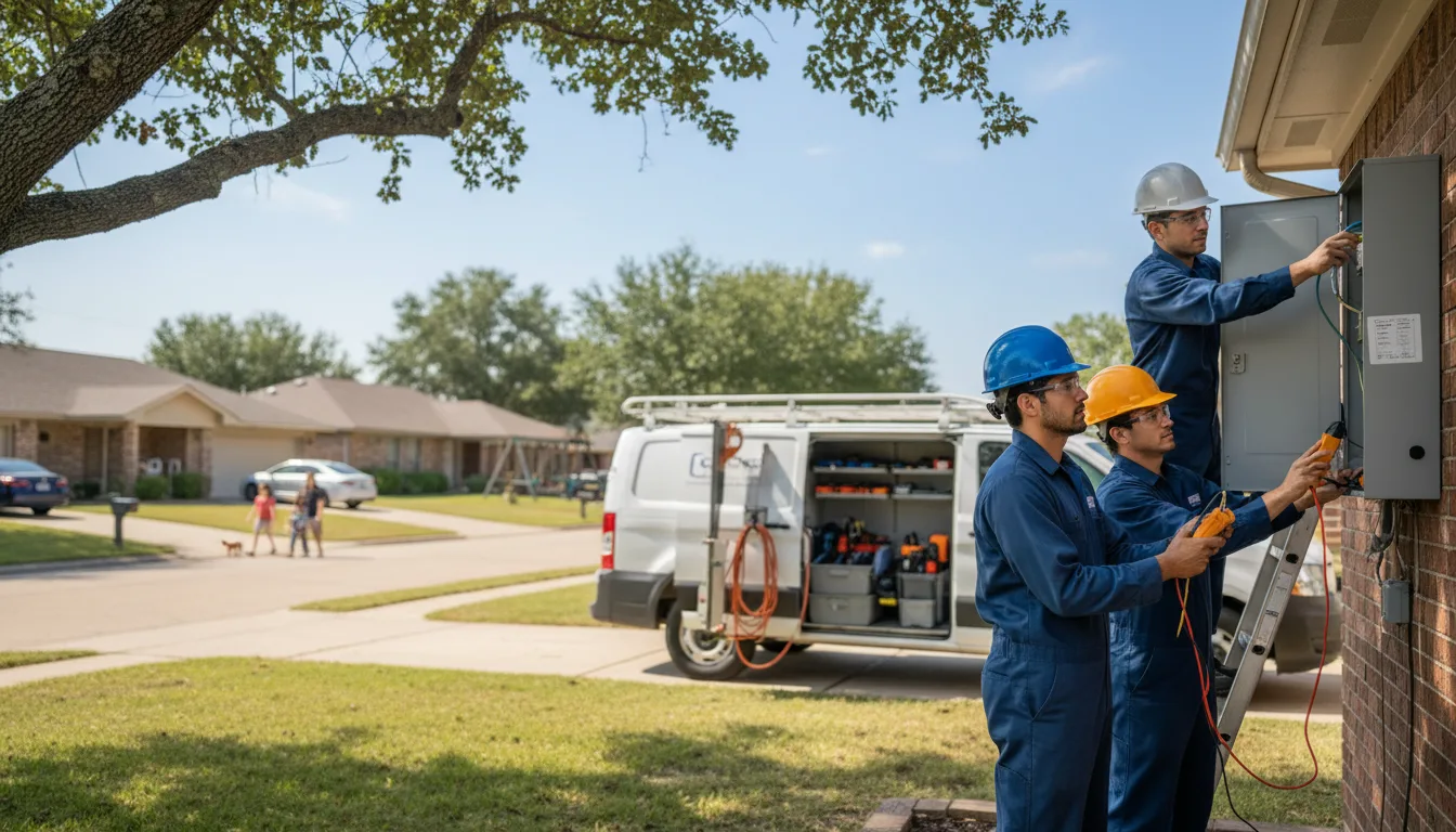 Certified electrician providing emergency electrical services in Tallahassee, FL